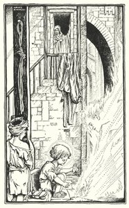 Em Nazaré (litografia) de Horace J. Knowles
