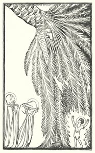 A fuga para o Egito (litografia) de Horace J. Knowles