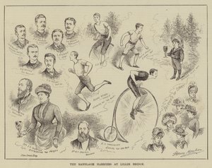 Os Harriers Ranelagh na ponte de Lillie de Horace Morehen