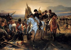Na Batalha de Friedland em 14 de junho de Emile Jean Horace Vernet