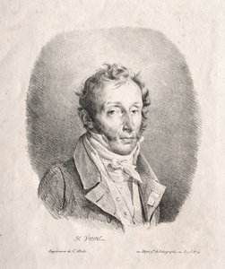Carle Vernet, 1817. de Emile Jean Horace Vernet