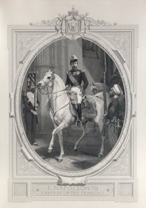 Retrato equestre de Napoleão 3 de Horace Vernet