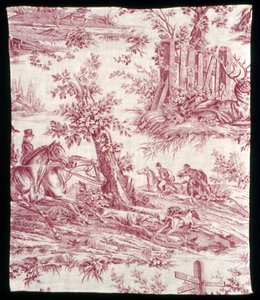 La Route de Jouy (A estrada de Jouy) (Tecido para mobiliário)