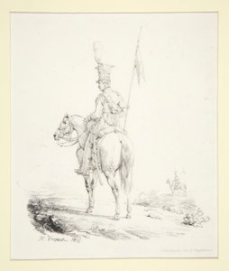 Lanceiro em destaque de Emile Jean Horace Vernet