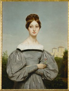 Louise Vernet, filha do artista ...