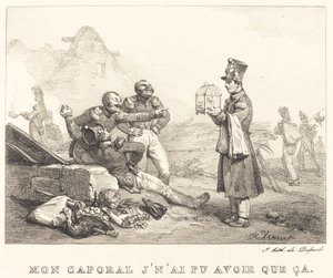 Meu Cabo, eu só poderia ter isso de Emile Jean Horace Vernet