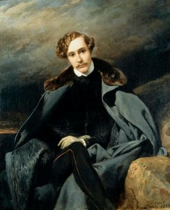 Retrato do príncipe Alexander Ivanovich Baryatinsky 1815-1879, 1837.
