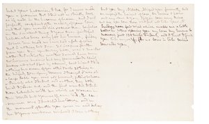Carta autografada para Lady Hamilton, np [Foudroyant no mar] de Horatio Nelson