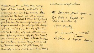 Carta de Lord Horatio Nelson a Lady Emma Hamilton, 19 de outubro de 1805 de Horatio Nelson