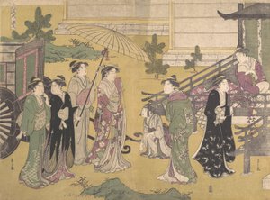 Qual é a parte de trás do Fuji? 1790. de Hosoda Eishi