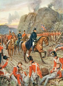 O Duque de Wellington (1769-1852) no Cerco de Badajos de Howard Davie