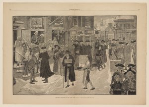 Manhã de Natal na velha Nova Iorque de Howard Pyle