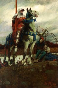 A chegada de Lancaster de Howard Pyle