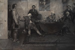 "Este é Enoch Wade, cavalheiros", disse o Baronete de Howard Pyle
