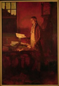 Thomas Jefferson Escrevendo a Declaração de Independência, de 