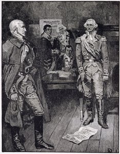 Washington Recusando uma Ditadura, da Harper&39;s Magazine, 1883 de Howard Pyle
