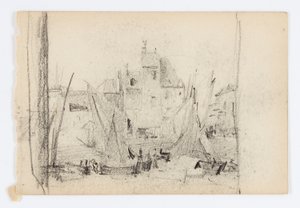 Sem título (Barcos de pesca) de Howard Russell Butler