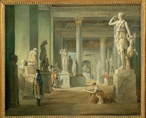 A Sala das Estações do Louvre ...