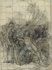 Morte de Adônis (?) de Hubert Francois Gravelot