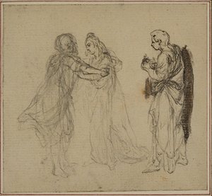 Estudo para "La Pharsale" de Lucain, Canto II