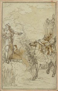 Estudo para "La Pharsale", Canto I, de Lucain