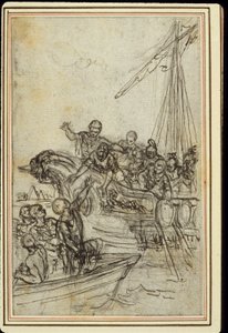 Estudo para "La Pharsale", Canto VIII, de Lucain