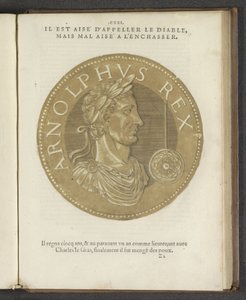 Arnolphus Rex, de &39;The Pictures Almost All Emperors&39; de Hubert Goltzius