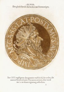 Marcus Cassia Latinius POSTUMUS de Hubert Goltzius
