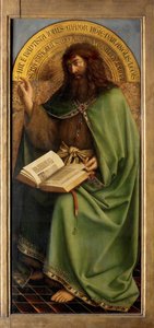 João Baptista, detalhe do Altar de Gand de Hubert & Jan van (1390 1441) Eyck