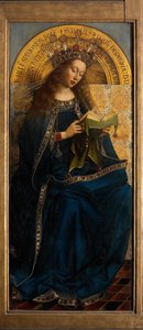 A Virgem Maria, do Altar de Gante