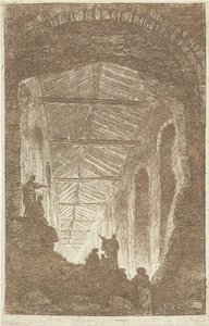 Galeria de antiguidades
Les Soireés de Rome (título da série)
Rostos romanos (título da série) de Hubert Robert