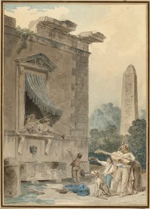 Senhoras de caridade de Hubert Robert