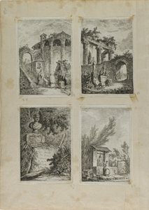 Noites em Roma de Hubert Robert