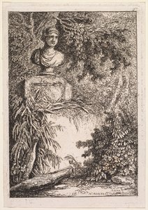 As noites de Roma: o busto de Hubert Robert