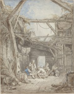 Fazenda Arruinada de Hubert Robert