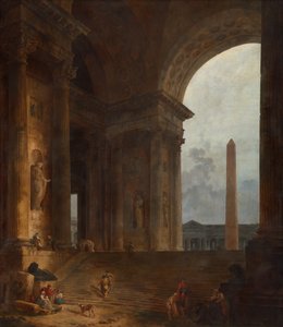 O Obelisco de Hubert Robert
