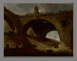 A Ponte Velha de Hubert Robert