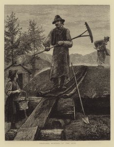 Queimadores a carvão nos Alpes de Hubert von Herkomer