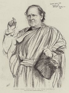 Gurnos Jones, maestro do Eisteddfod galês de Hubert von Herkomer