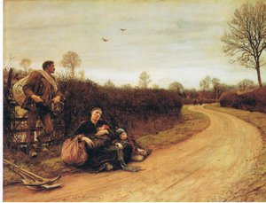 Tempos difíceis de Hubert von Herkomer