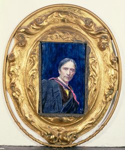 Auto-retrato do artista, 1878 (óleo) de Hubert von Herkomer