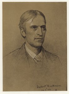 Auto-retrato de Hubert Herkomer de Hubert von Herkomer