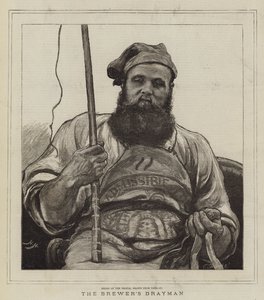 O Drayman do Cervejeiro de Hubert von Herkomer
