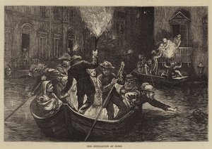 A inundação em Roma de Hubert von Herkomer