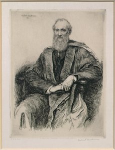William Thomson, 1º Barão Kelvin (1824-1907) matemático e físico britânico, 1891
