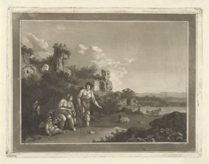 Paisagem com ninfas