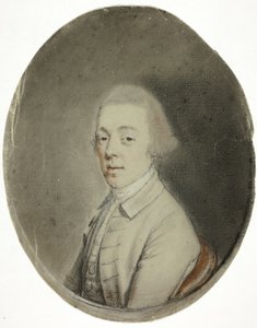 Retrato de um homem de Hugh Douglas Hamilton