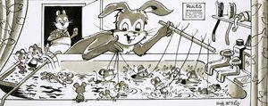Harold Hare a ensinar os ratos a nadar de Hugh McNeill