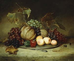 Ainda vida abundante, 1855 de Hugh Newell