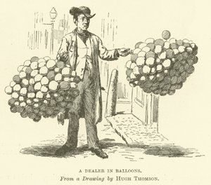 Um revendedor em balões de Hugh Thomson